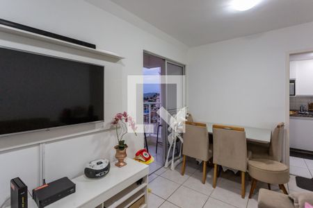 Sala de apartamento à venda com 2 quartos, 56m² em Pompéia, Belo Horizonte