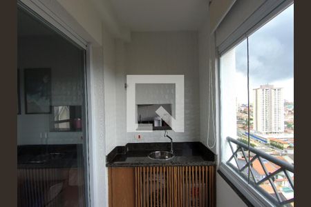 Varanda da Sala de apartamento à venda com 2 quartos, 56m² em Vila Rosalia, Guarulhos