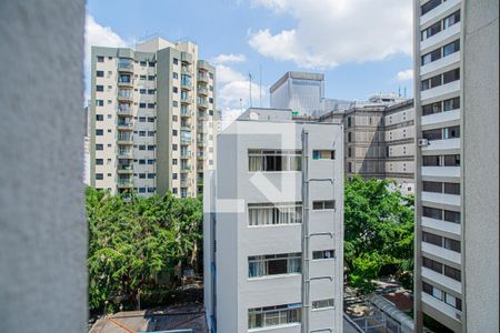 Vista da Varanda da Sala de apartamento para alugar com 1 quarto, 32m² em Consolação, São Paulo