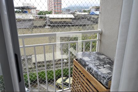 Varanda da Sala de apartamento à venda com 2 quartos, 55m² em Cachambi, Rio de Janeiro