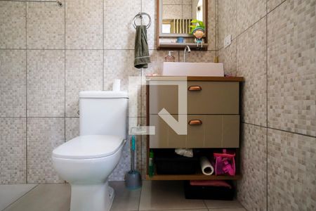 Banheiro suíte casa 1 de casa à venda com 5 quartos, 249m² em Cerâmica, São Caetano do Sul