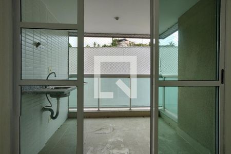 Varanda  de apartamento à venda com 2 quartos, 57m² em Freguesia de Jacarepaguá, Rio de Janeiro