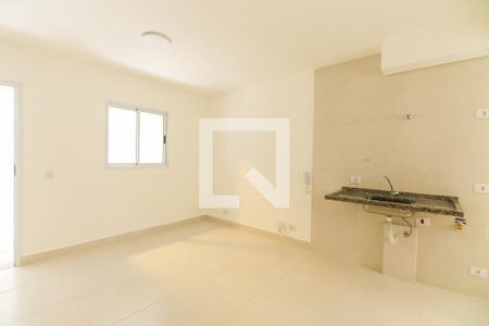 Sala/Cozinha de apartamento para alugar com 1 quarto, 37m² em Chácara Califórnia, São Paulo