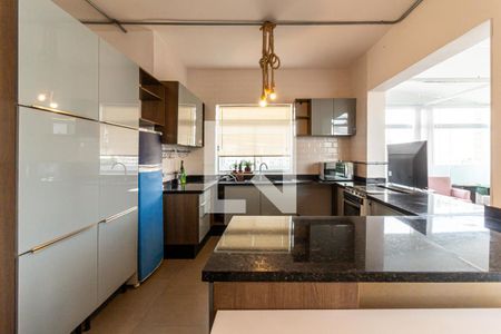 Cozinha de apartamento à venda com 1 quarto, 120m² em Campos Elíseos, São Paulo
