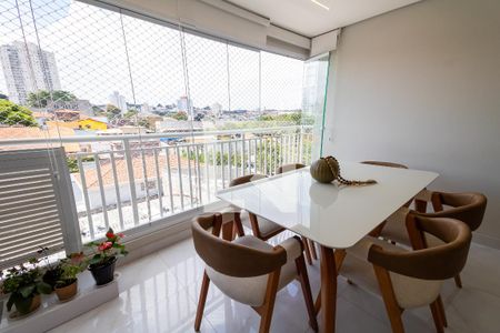Varanda gourmet de apartamento à venda com 2 quartos, 64m² em Vila Ema, São Paulo