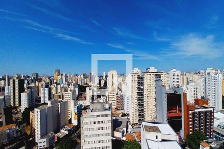 Vista da Sala de apartamento à venda com 1 quarto, 61m² em Cambuí, Campinas