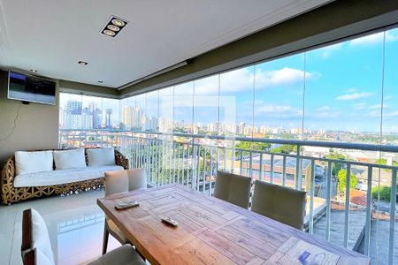 Varanda Gourmet de apartamento à venda com 2 quartos, 110m² em Vila Augusta, Guarulhos