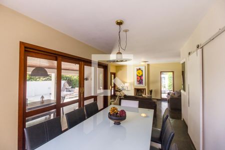 Sala de Jantar de casa de condomínio para alugar com 5 quartos, 450m² em Alphaville, Santana de Parnaíba