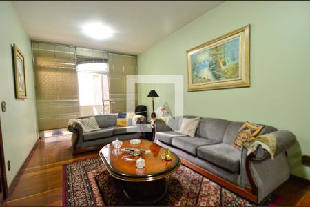 Sala de apartamento à venda com 4 quartos, 139m² em Lourdes, Belo Horizonte