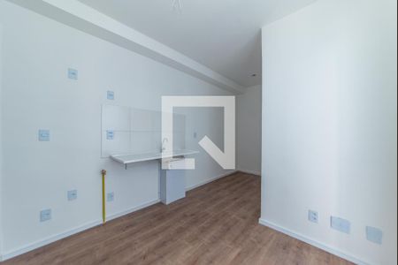 Sala - Cozinha Integrada de apartamento para alugar com 2 quartos, 33m² em Ipiranga, São Paulo