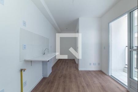 Apartamento para alugar com 33m², 2 quartos e sem vagaSala - Cozinha Integrada