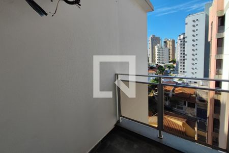 Varanda da Sala de apartamento à venda com 3 quartos, 101m² em Cambuí, Campinas