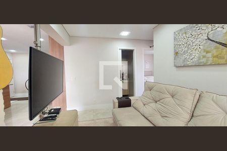 Sala de apartamento à venda com 3 quartos, 75m² em Vila Apiai, Santo André