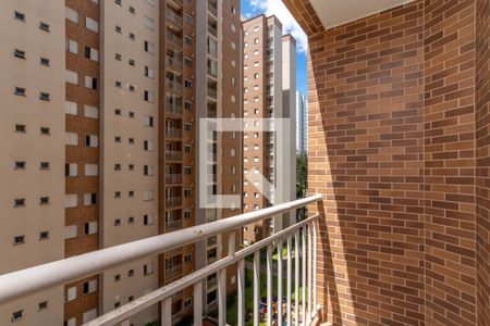 Varanda da Sala de apartamento à venda com 2 quartos, 58m² em Picanço, Guarulhos