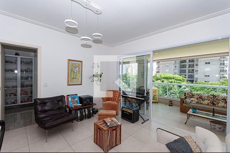 Sala de apartamento à venda com 4 quartos, 240m² em Vila Romana, São Paulo