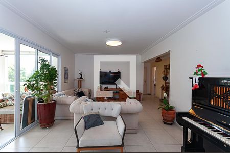 Sala de apartamento à venda com 4 quartos, 240m² em Vila Romana, São Paulo