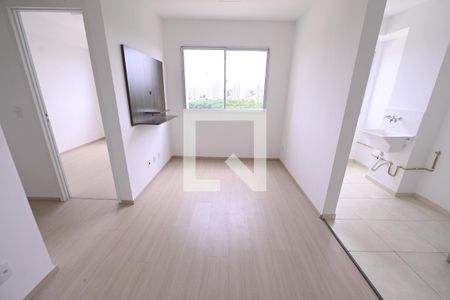 Sala de apartamento para alugar com 2 quartos, 60m² em Residencial Bethel, Goiânia