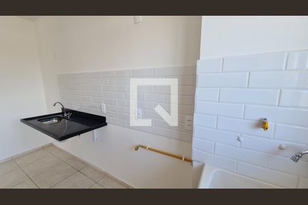 Cozinha de apartamento para alugar com 2 quartos, 44m² em Jardim Shangai, Jundiaí