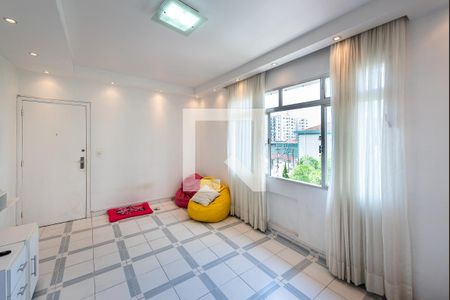 Sala de apartamento para alugar com 2 quartos, 48m² em Marapé, Santos