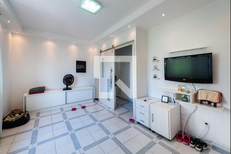 Sala de apartamento para alugar com 2 quartos, 48m² em Marapé, Santos