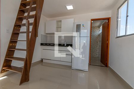 Sala/Cozinha de kitnet/studio para alugar com 1 quarto, 30m² em Vila Costa E Silva, Campinas