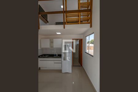 Sala/Cozinha de kitnet/studio para alugar com 1 quarto, 30m² em Vila Costa E Silva, Campinas