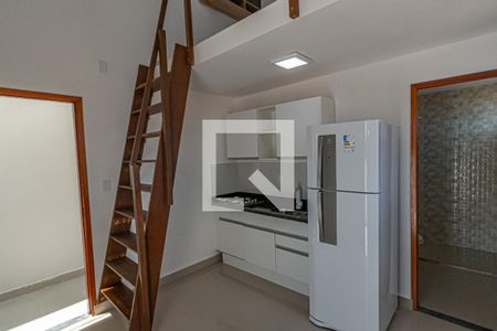 Sala/Cozinha de kitnet/studio para alugar com 1 quarto, 30m² em Vila Costa E Silva, Campinas