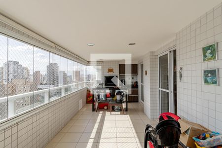 Varanda Gourmet de apartamento para alugar com 3 quartos, 141m² em Vila Dom Pedro I, São Paulo