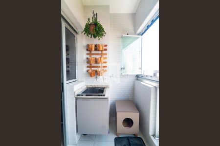 Sacada - Lavanderia de kitnet/studio para alugar com 1 quarto, 37m² em Vila da Saúde, São Paulo
