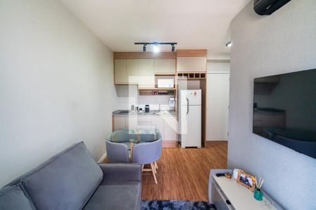Sala/Cozinha de apartamento à venda com 1 quarto, 29m² em Vila Santa Catarina, São Paulo