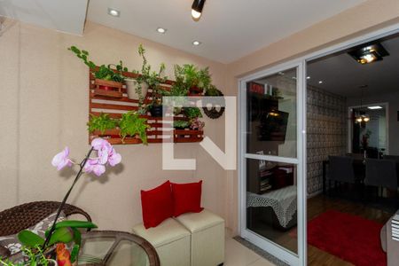 Varanda de apartamento à venda com 2 quartos, 49m² em Vila Bertioga, São Paulo