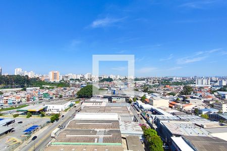 Vista da Varanda Gourmet de apartamento à venda com 2 quartos, 54m² em Vila Metalúrgica, Santo André