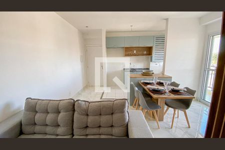 Sala - Sala de Jantar de apartamento à venda com 2 quartos, 58m² em Vila Metalúrgica, Santo André