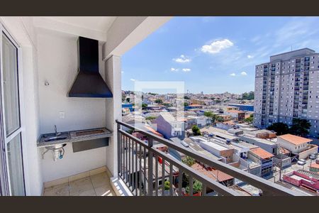 Varanda Sala - Sala de Jantar de apartamento à venda com 2 quartos, 58m² em Vila Metalúrgica, Santo André