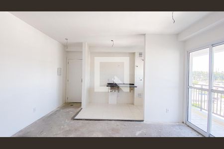 Sala - Sala de Jantar - Cozinha de apartamento à venda com 2 quartos, 58m² em Vila Metalúrgica, Santo André