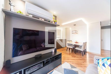 Sala de apartamento à venda com 3 quartos, 78m² em Vila Helena, Santo André