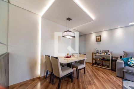 Sala de apartamento à venda com 3 quartos, 78m² em Vila Helena, Santo André