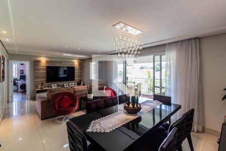 Sala de Jantar de apartamento para alugar com 3 quartos, 124m² em Jardim Marajoara, São Paulo