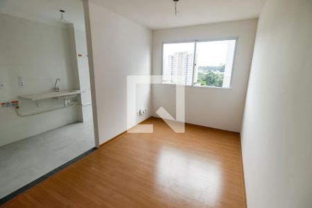 Sala de apartamento para alugar com 2 quartos, 41m² em Parque Esmeralda, São Paulo