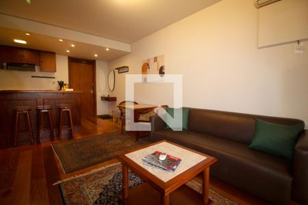 Sala de apartamento para alugar com 1 quarto, 58m² em Jardim Paulista, São Paulo