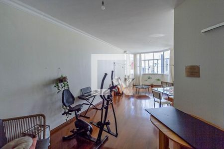 Sala  de apartamento à venda com 4 quartos, 135m² em Anchieta, Belo Horizonte