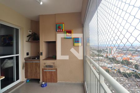 Varanda de apartamento à venda com 3 quartos, 76m² em Campestre, Santo André