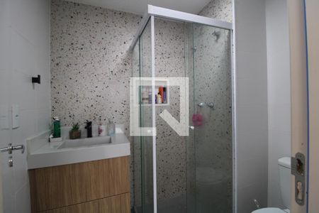 Banheiro de apartamento à venda com 1 quarto, 27m² em Socorro, São Paulo