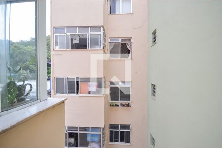 Vista da Sala de apartamento à venda com 2 quartos, 50m² em Tijuca, Rio de Janeiro
