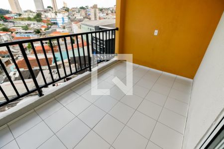 Varanda da Sala de apartamento para alugar com 1 quarto, 31m² em Vila Nova das Belezas, São Paulo