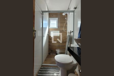 Banheiro da suíte de apartamento à venda com 2 quartos, 104m² em Vila Alto de Santo André, Santo André