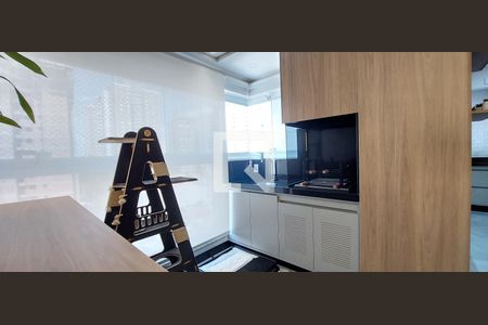 Varanda Gourmet de apartamento à venda com 2 quartos, 78m² em Campestre, Santo André
