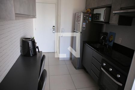 Cozinha de kitnet/studio para alugar com 1 quarto, 38m² em Campo Belo, São Paulo