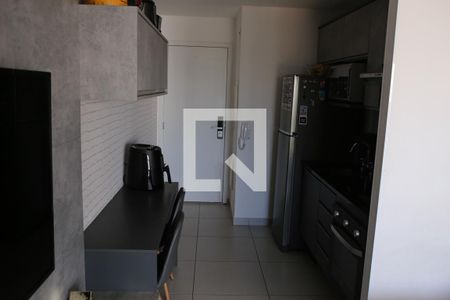 Cozinha de kitnet/studio para alugar com 1 quarto, 38m² em Campo Belo, São Paulo