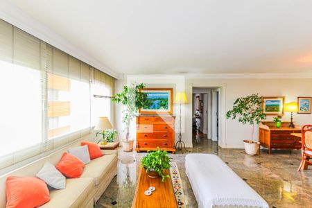 Sala de apartamento à venda com 4 quartos, 180m² em Santo Amaro, São Paulo
